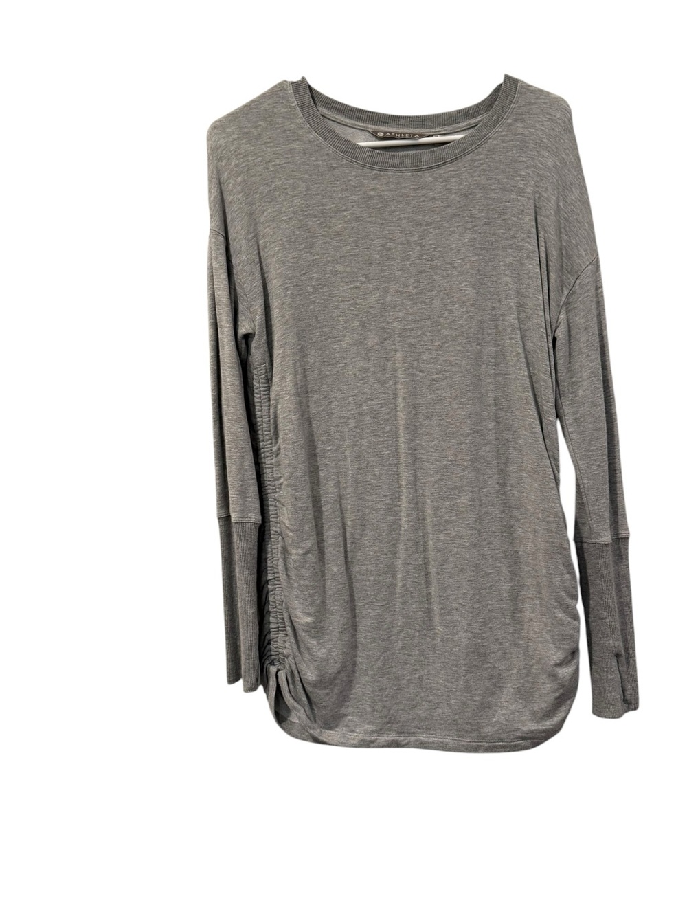 Women's Athleta Long-Sleeve Ruched Side size S